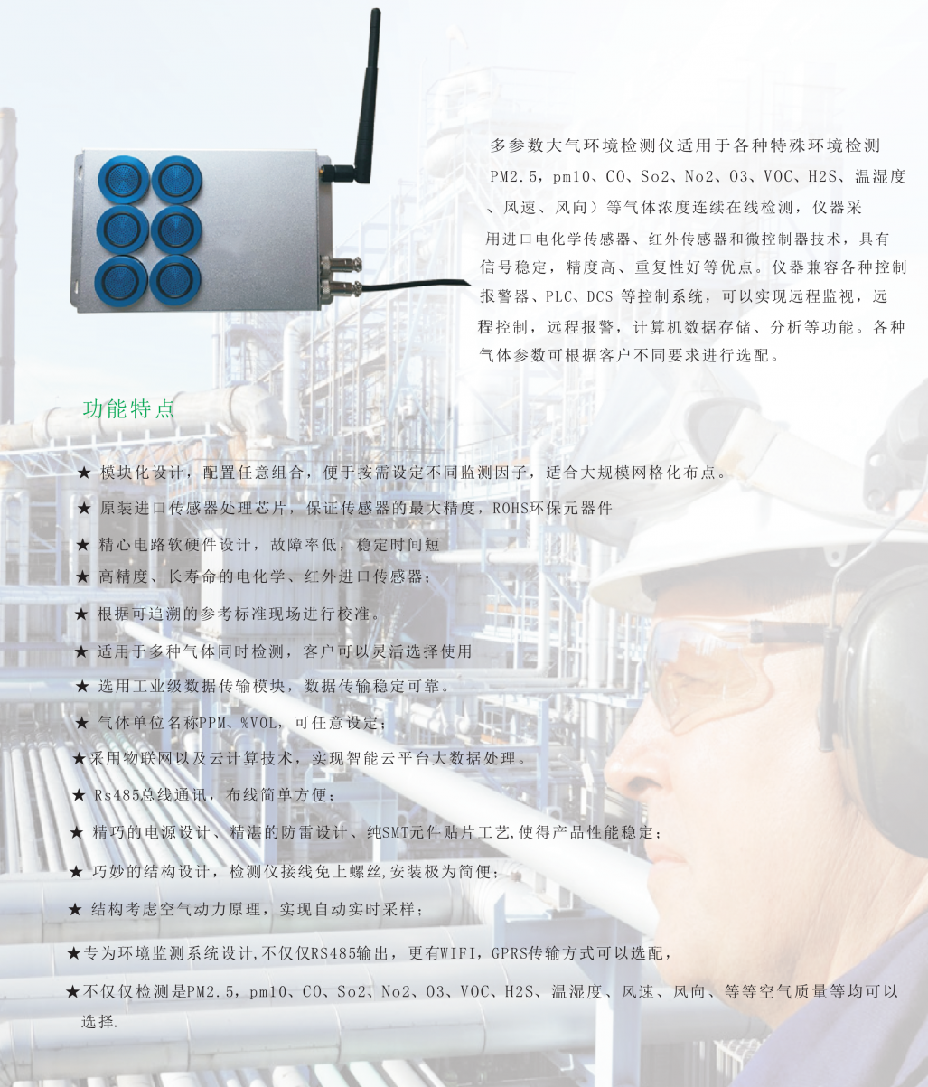 多参数气体检测仪